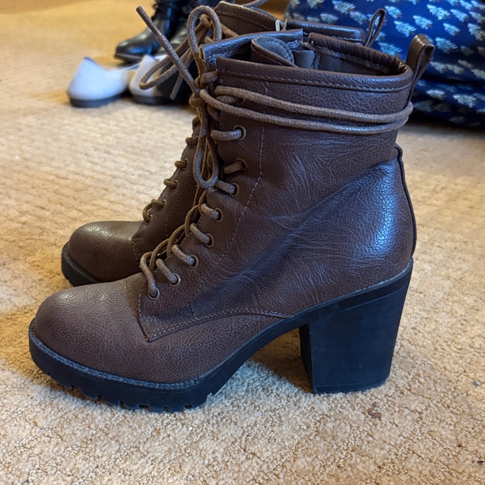 Zigi Soho Dark Brown Heeled Boots